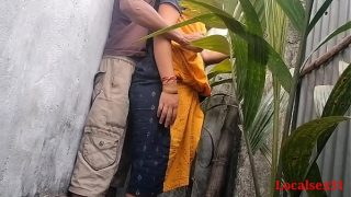 Chubby village wife fucked hard in outdoor Video