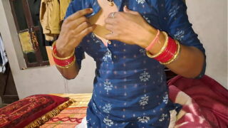 Desi Bhabi With Devar Boobs Sucking And Standing Style Fucking Her Pussy Video
