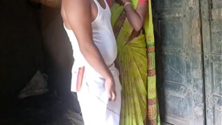 Indian Dehati sexy house maid  fucking with chubby owner Video