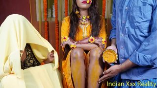 Indian Haldi Rasam Pitaji aur Beti fuck in Hindi Video