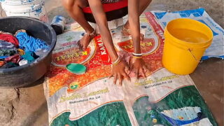 Indian Marathi Hot Aunty With Nephew Hard Anal Sex In Outdoor Video