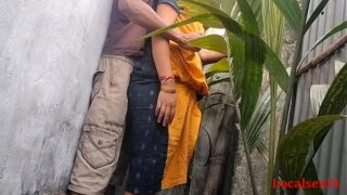 Indian Nepali Bhabi First Time Ass Fucked By Dewar In Outdoor Video