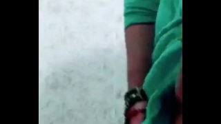 Nina bhabhi pulling her shirt off and flaunting her cute boobies Video