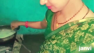 Telugu Indian maid was working in kitchen fuck by owner Video